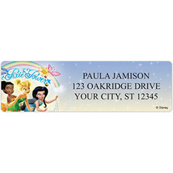 Tinker Bell Faith, Trust, & Pixie Dust Address Labels