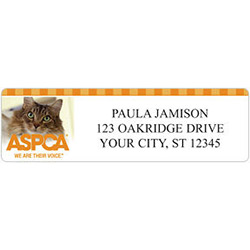 ASPCA  Cats Address Labels - 4 scenes