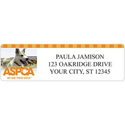 ASPCA  Dogs Address Labels - 4 scenes