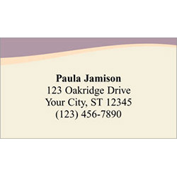 Avery Pink Social Cards