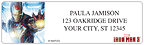 Iron Man 3 Address Labels