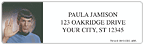 Star Trek Classic Address Labels