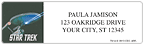 Star Trek Ships Address Labels