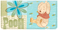Pooh Scrapbook Forest Leather Cover