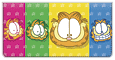 Garfield Faces Leather Cover