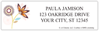 Water Flowers Address Labels - 4 scenes