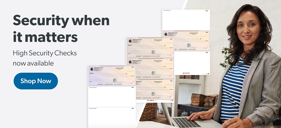 High Security Checks - Shop Now