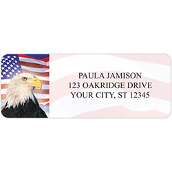 American Dream Address Labels - 1 Scene