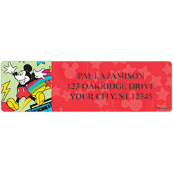 Mickey & Pals Address Labels