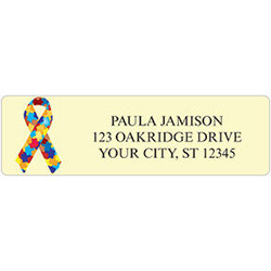 Autism Awareness Address Labels