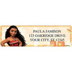 Moana Address Labels