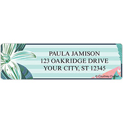 Tropical Garden Address Labels