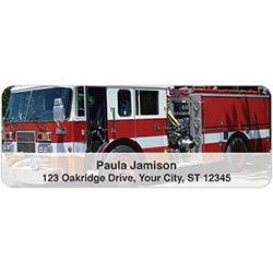 Firefighters Address Labels