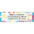 Floral Chevron Address Labels
