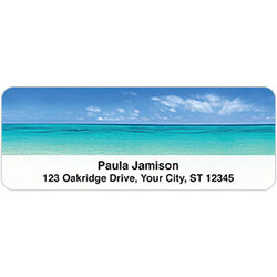 Escape to Paradise Address Labels