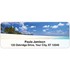 Escape to Paradise Address Labels