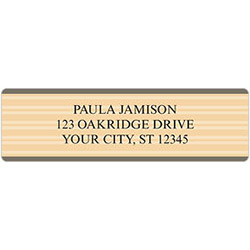 Timeless Stripes Address Labels