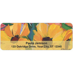 Artistic Blooms Address Labels