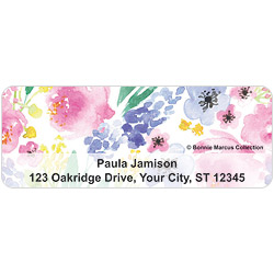 Painterly Floral Address Labels