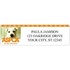 ASPCA  Dogs Address Labels - 4 scenes