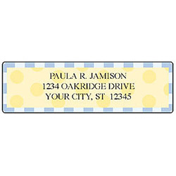 Delicious Dots Address Labels - 4 scenes