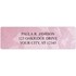 Graceful Blooms Address Labels - 4 scenes
