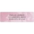 Graceful Blooms Address Labels - 4 scenes