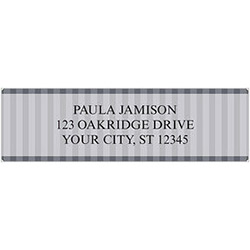 Classic Grey Address Labels