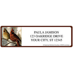 Songbirds, Hautman Bros. Address Labels