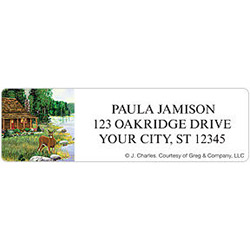 Camping Address Labels