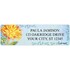 Colorful Blooms Address Labels