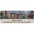 Thomas Kinkade Cottages Address Labels