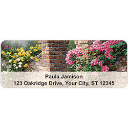 Thomas Kinkade Gardens Address Labels