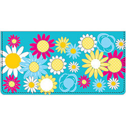 Bright Floral Leather Cover