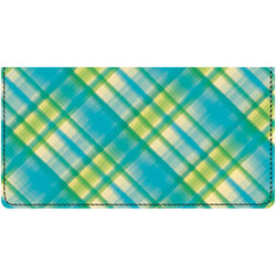 Brushed Plaid Checkbook Cover
