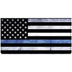 Support Our Police Leather Cover