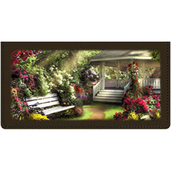 Garden Escapes Checkbook Cover