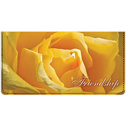 Gail Marie Roses Checkbook Cover