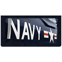 Navy Leather Cover