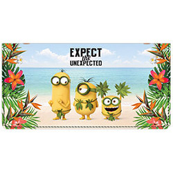 Minions in Paradise Leather Cover