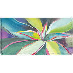 Succulents Checkbook Cover