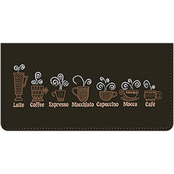 Coffee Time Leather Cover