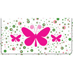 Bright Butterflies Leather Cover