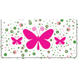 Bright Butterflies Checkbook Cover