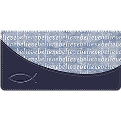 Believe Checkbook Cover