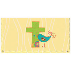 Love Lives Here Checkbook Cover