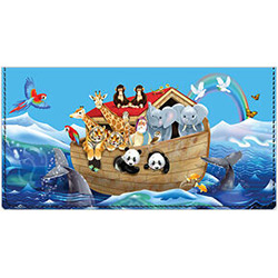Noah's Ark Checkbook Cover