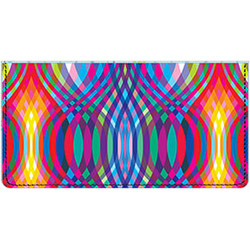 Electric Spectrum Checkbook Cover
