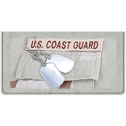 U.S. Coast Guard Checkbook Cover