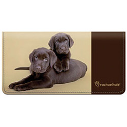 Rachael Hale Dogs Checkbook Cover